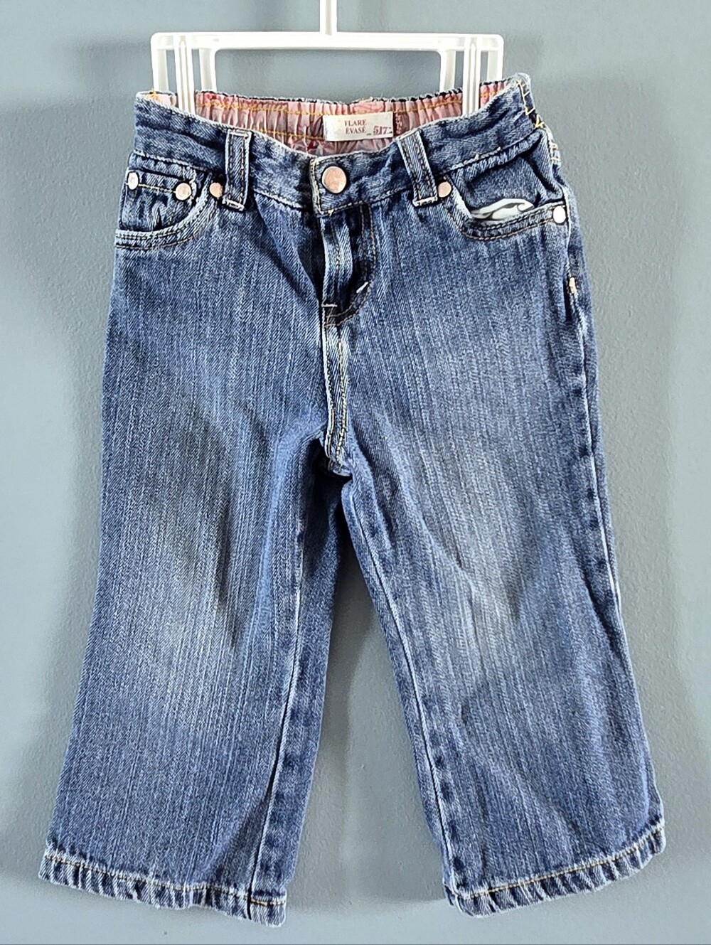 Levi's Blue Denim Jeans For Toddler Girl 24m
